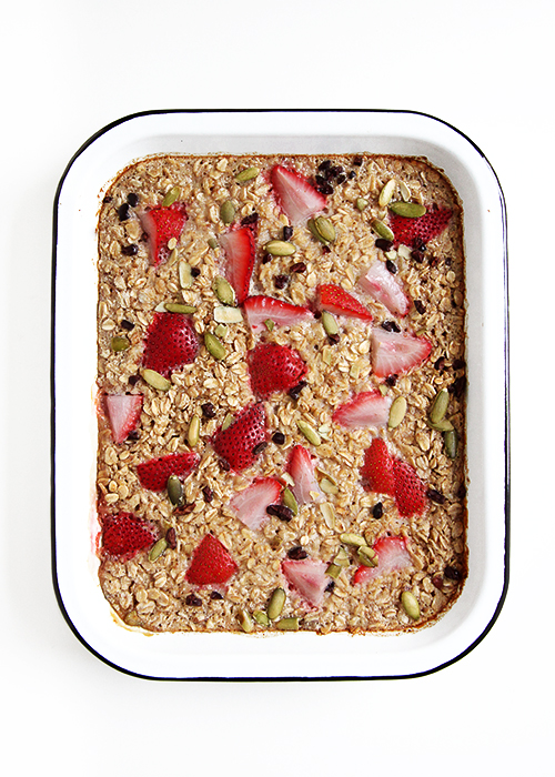 Baked Oatmeal | @thefauxmartha