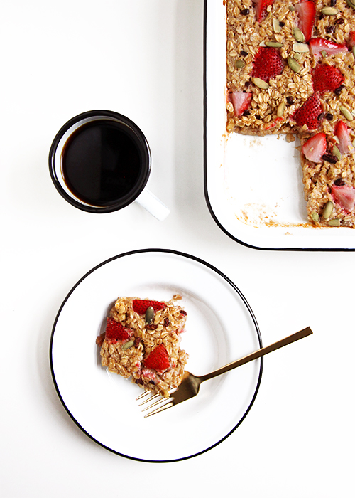 Baked Oatmeal | @thefauxmartha