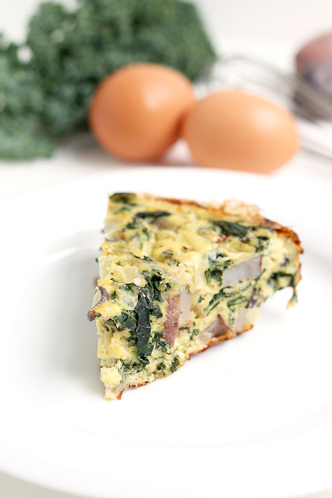 Kale Frittata | The Fauxmartha