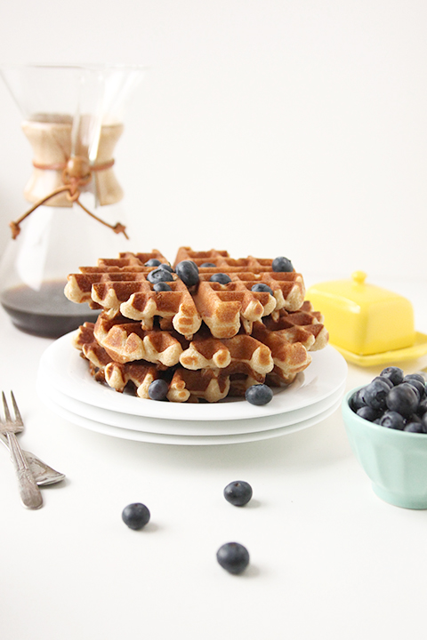 Whole Wheat Waffles | The Fauxmartha