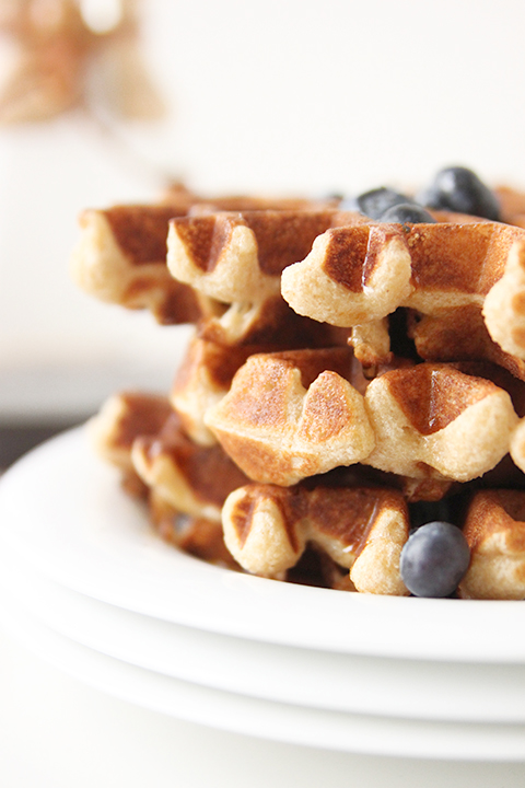 Whole Wheat Waffles | The Fauxmartha