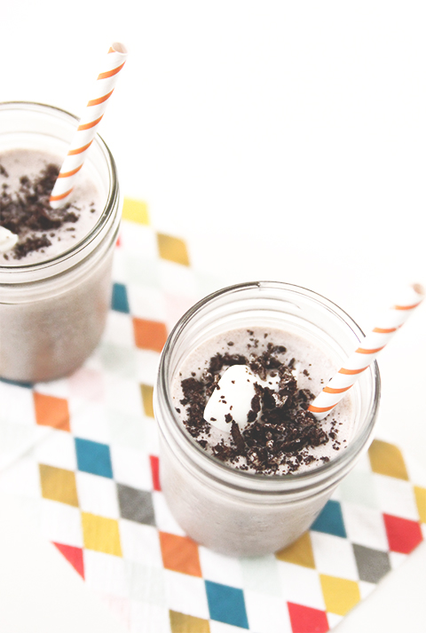 Cookies and Cream Milkshake | The Fauxmartha