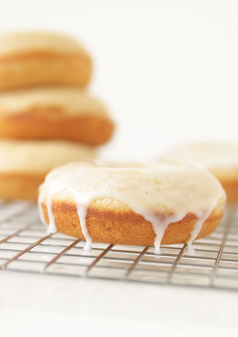 Vanilla Bean Donuts | The Fauxmartha