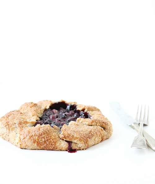 Blueberry Galette | The Fauxmartha