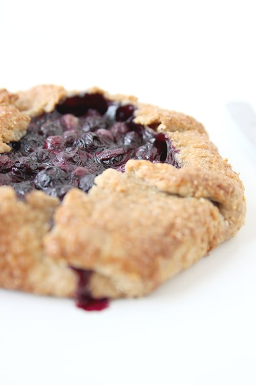 Blueberry Galette | The Fauxmartha