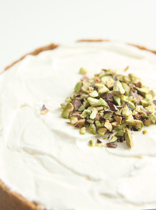 No-bake Orange Cardamom Cheesecake | The Fauxmartha