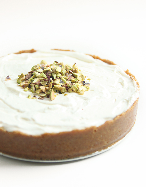 No-bake Orange Cardamom Cheesecake | The Fauxmartha