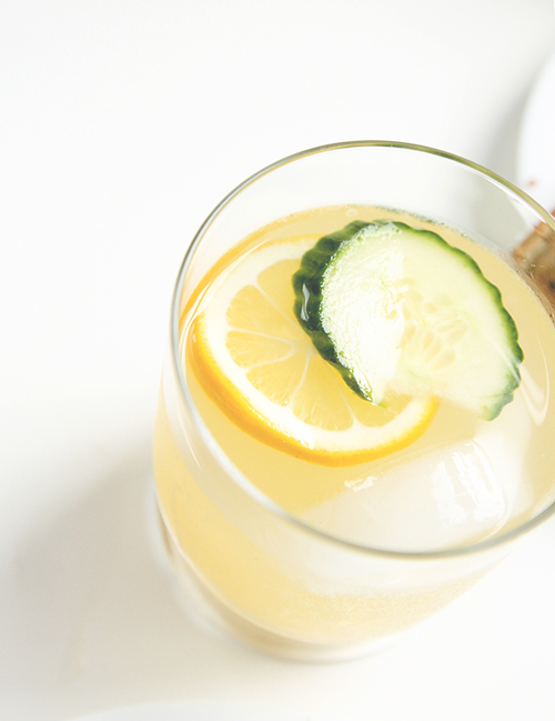 Lemon Garlic Cucumber Salad | The Fauxmartha