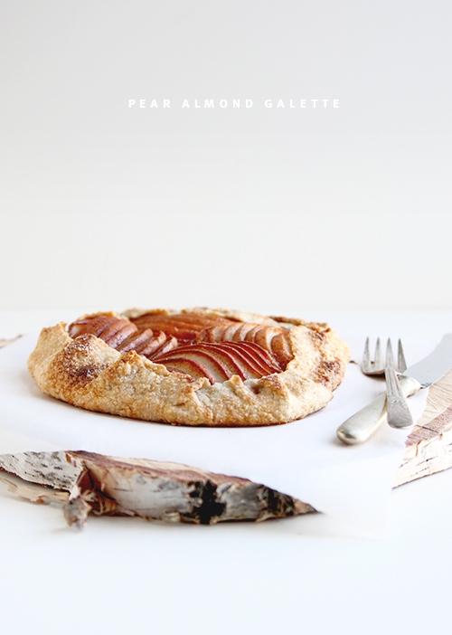 Pear Almond Galette | The Fauxmartha