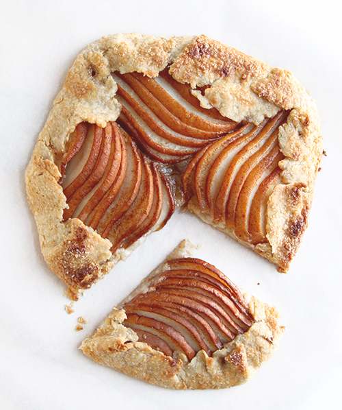 Pear Almond Galette | The Fauxmartha