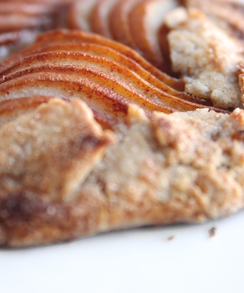 Pear Almond Galette | The Fauxmartha