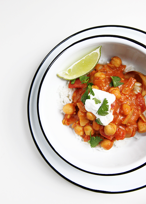 Chickpea Indian Bowl | @thefauxmartha