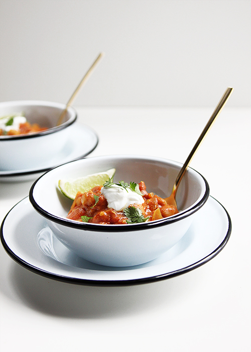 Chickpea Indian Bowl | @thefauxmartha