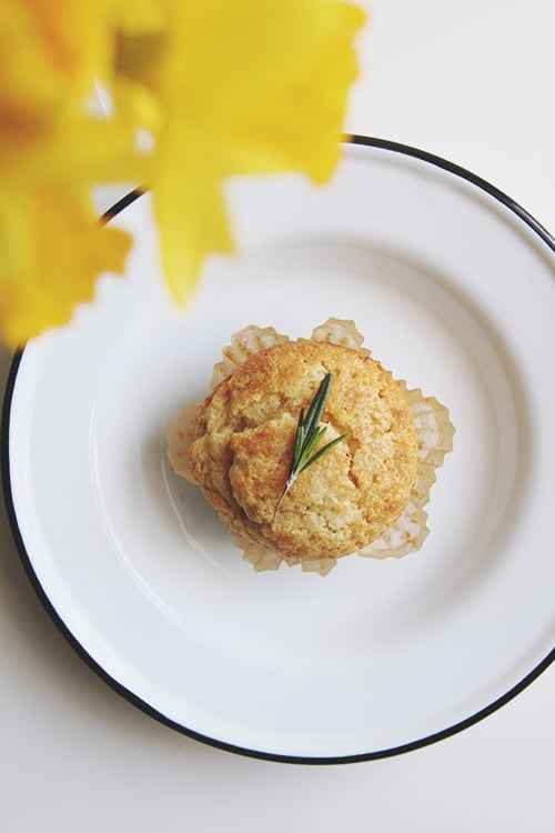 Orange Rosemary Muffins | The Fauxmartha