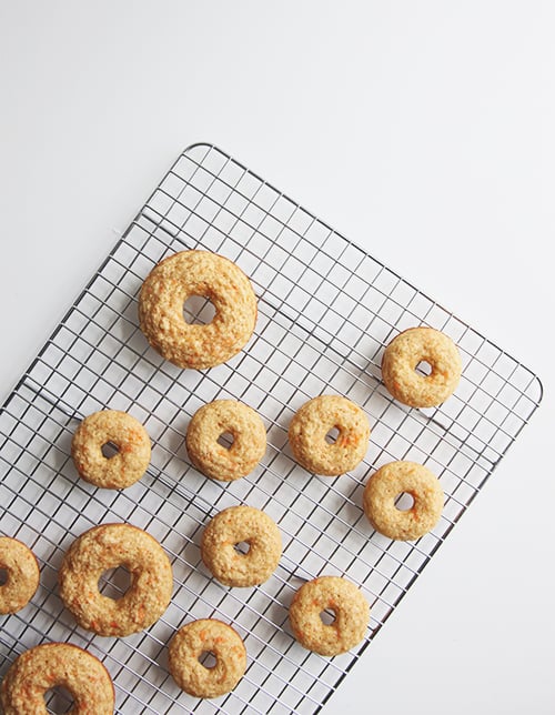 Carrot Cake Baked Donuts | The Fauxmartha