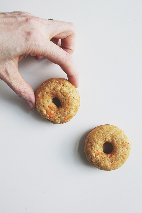 Carrot Cake Baked Donuts | The Fauxmartha