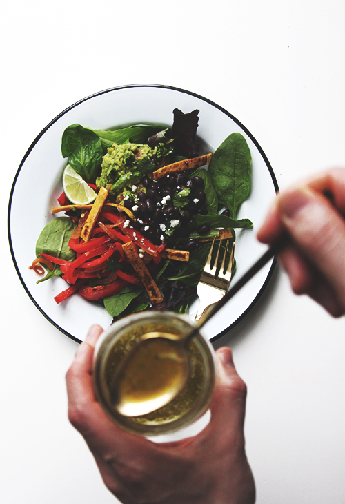 Cilantro Lime Salad | The Fauxmartha