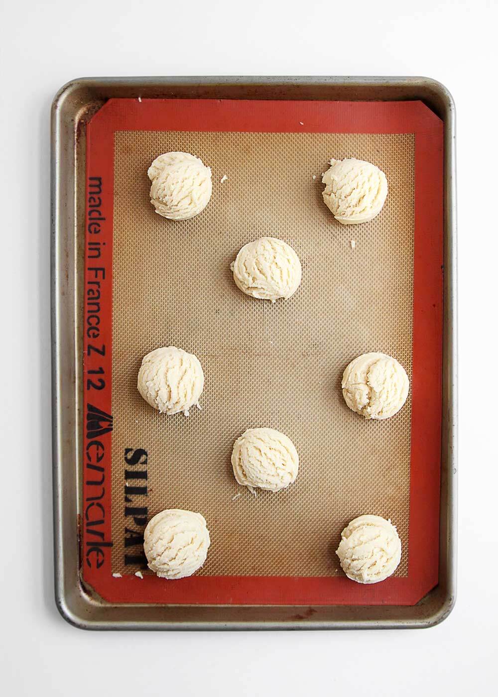 Sugar cookie dough from The Faux Martha