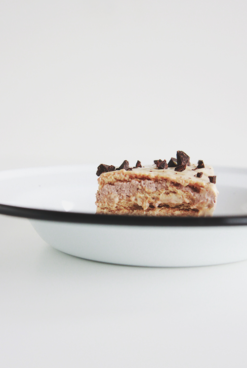 Chai Tea Ice Box Cake | The Fauxmartha