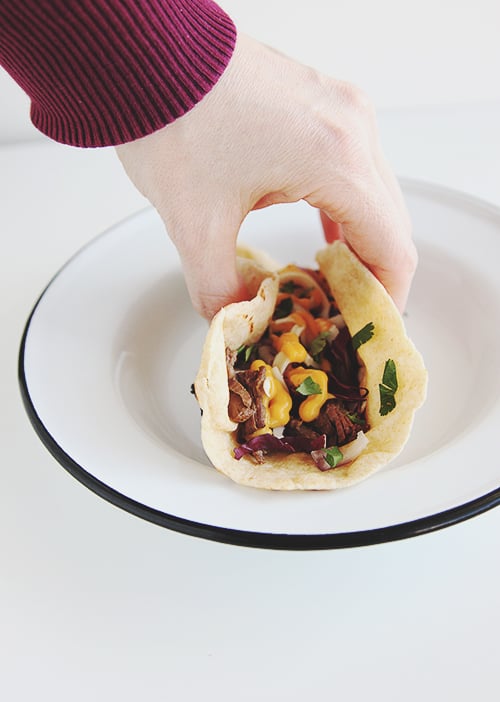 Boozy Beef and Butternut Tacos | The Fauxmartha
