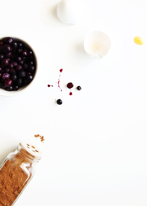 Baked Blueberry Donuts | @thefauxmartha