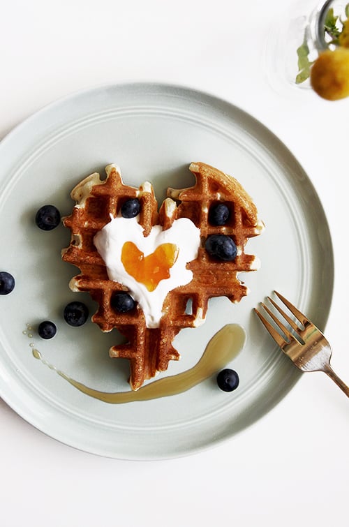 Waffles, Yogurt, and Preserves | @thefauxmartha