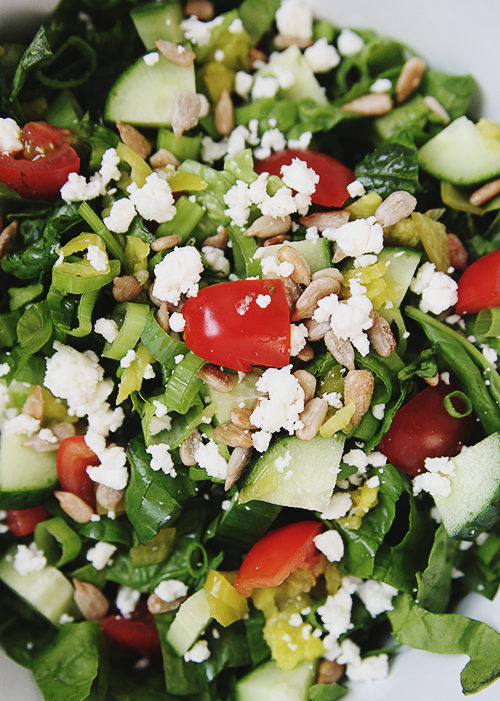 Italian Summer Salad | @thefauxmartha