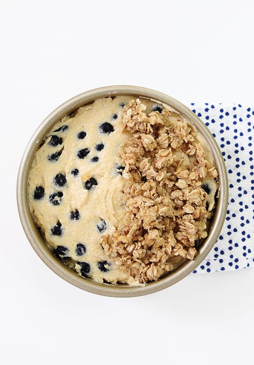 Blueberry Breakfast Cake | @thefauxmartha