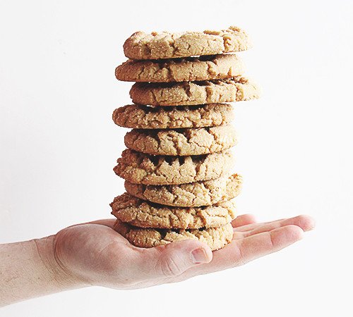bakery style peanut butter cookies from the faux martha