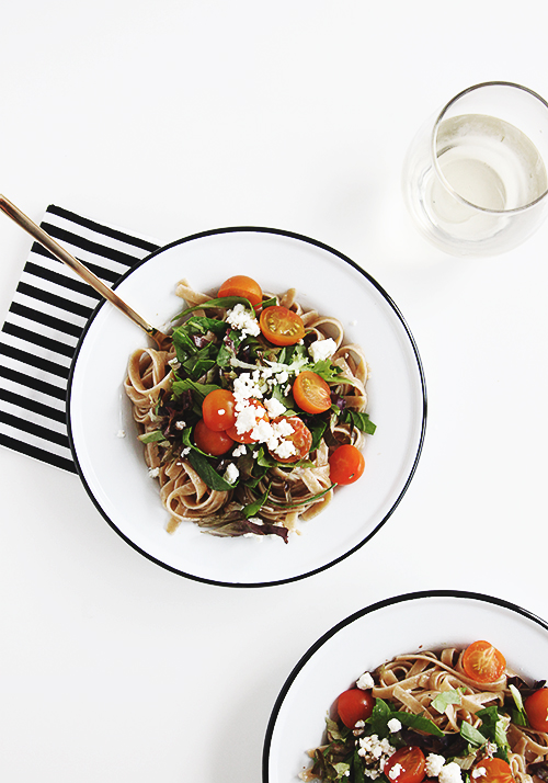 Balsamic Pasta | @thefauxmartha