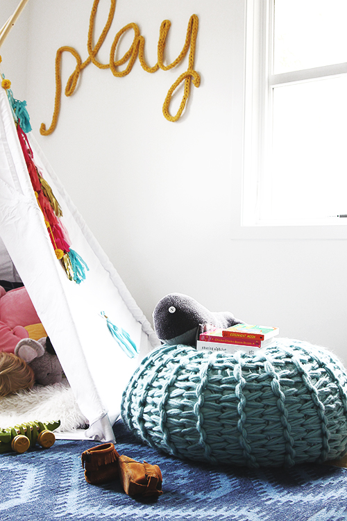 Playful Reading Nook | @thefauxmartha