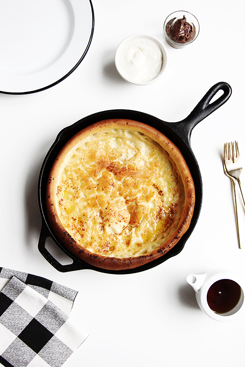 Cast Iron German Pancake: Skillet or Dutch Oven - Mountain Kitchen