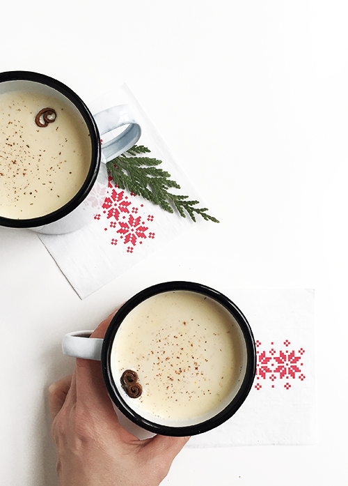 Blender Eggnog | @thefauxmartha