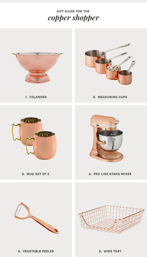 Copper Shopper Gift Guide | @thefauxmartha