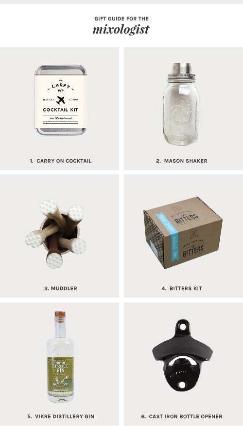 Mixologist Gift Guide | @thefauxmartha