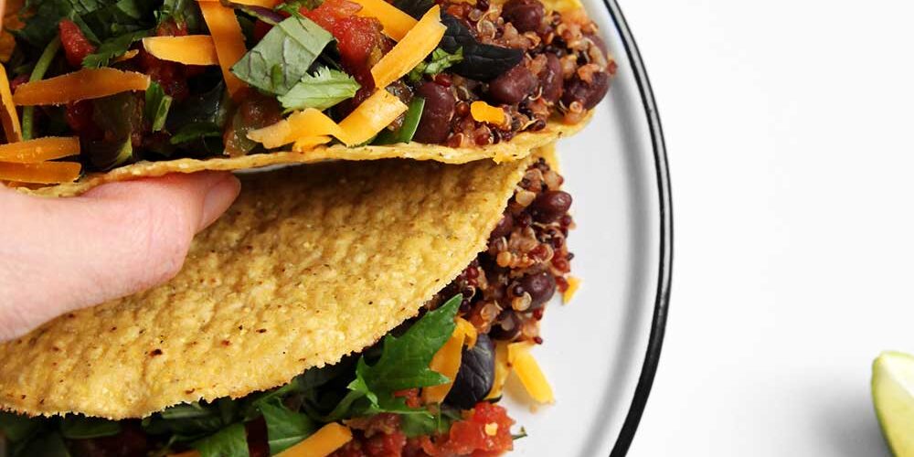 Vegetarian Taco "Meat" from the faux martha