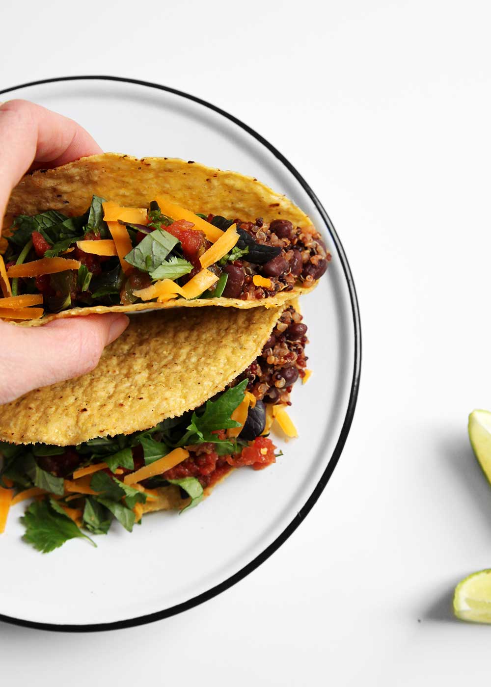 Vegetarian Taco "Meat" from the faux martha