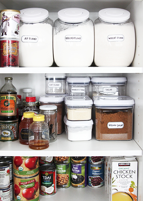 Building a Minimalist Pantry | @thefauxmartha