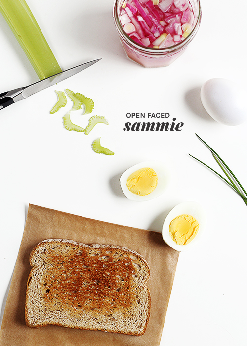 Open Faced Sammie | @thefauxmartha