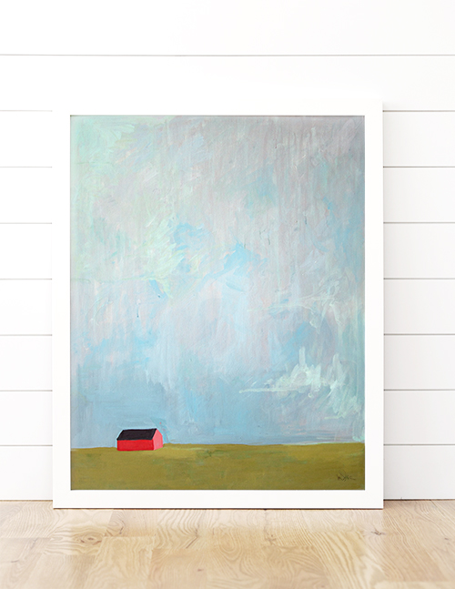 Modern Farmhouse Painting | @thefauxmartha