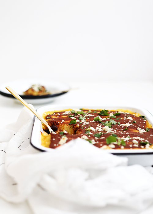 Butternut Kale Tamale Bake | @thefauxmartha