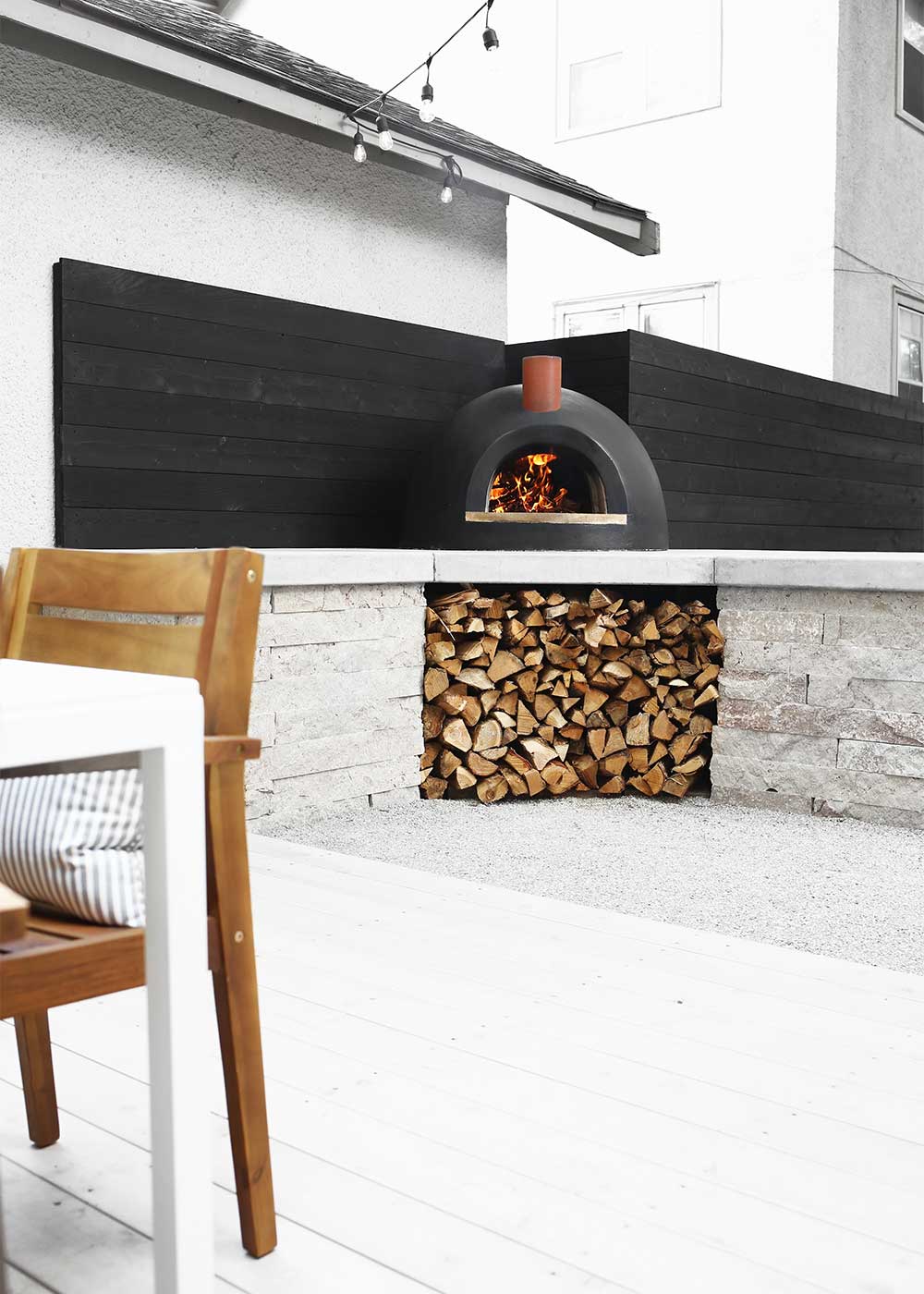 Forno Bravo Wood Fired Pizza Oven from The Fauxmartha