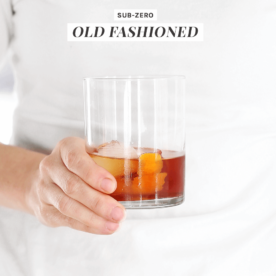 Sub-Zero Old Fashioned Cocktail recipe on The Fauxmartha