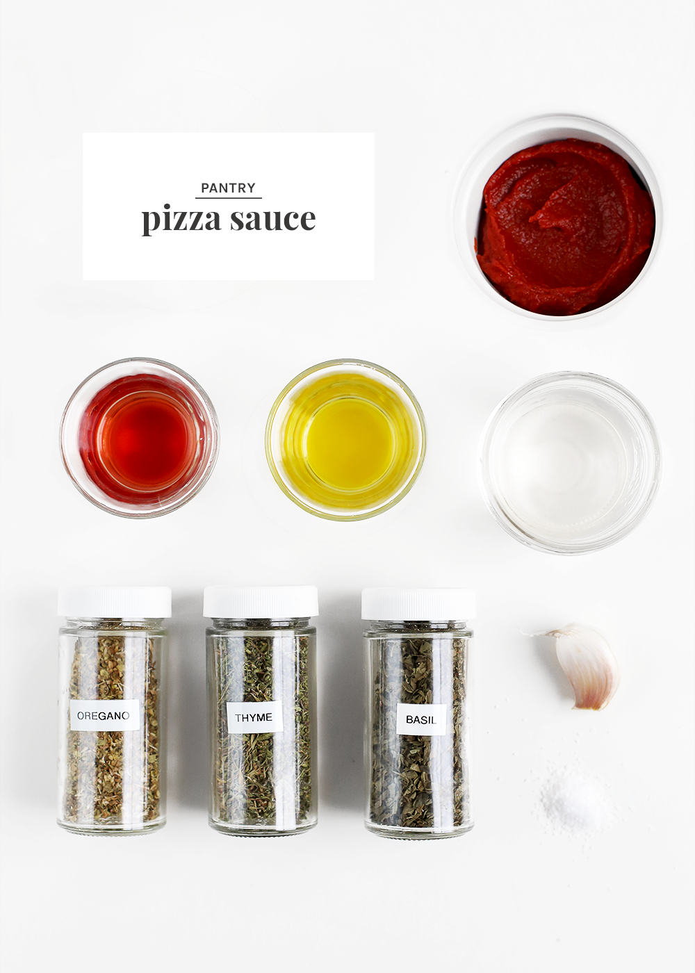 Pantry pizza sauce from The Fauxmartha