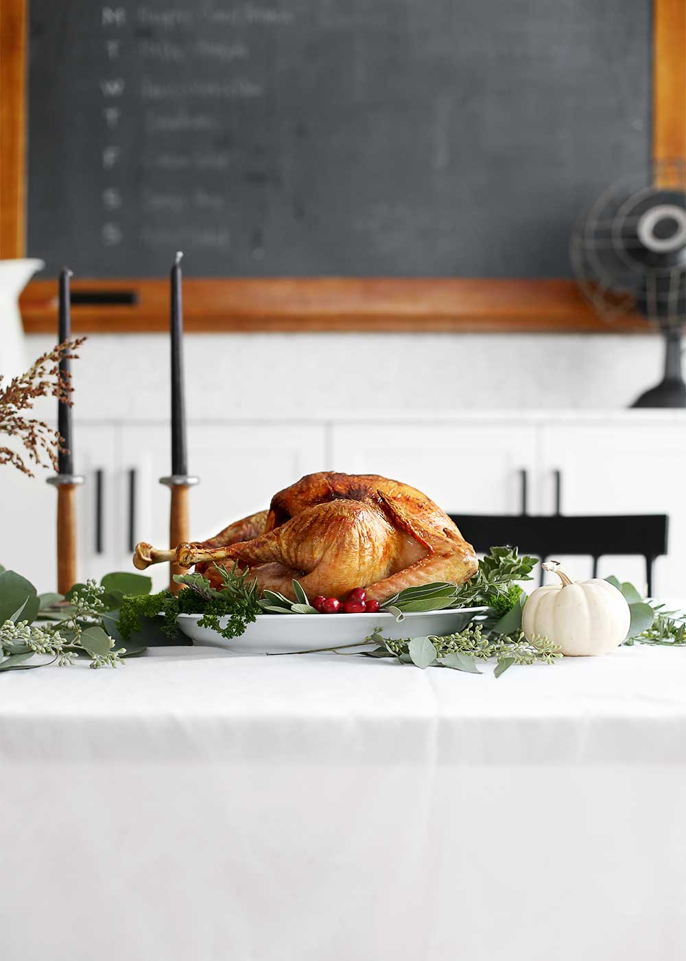Simple Thanksgiving Turkey recipe from The Fauxmartha