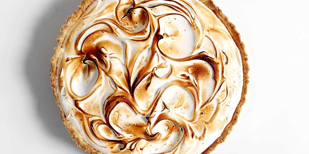 Lemon Meringue Pie made with an easy 7 minute meringue by The Fauxmartha