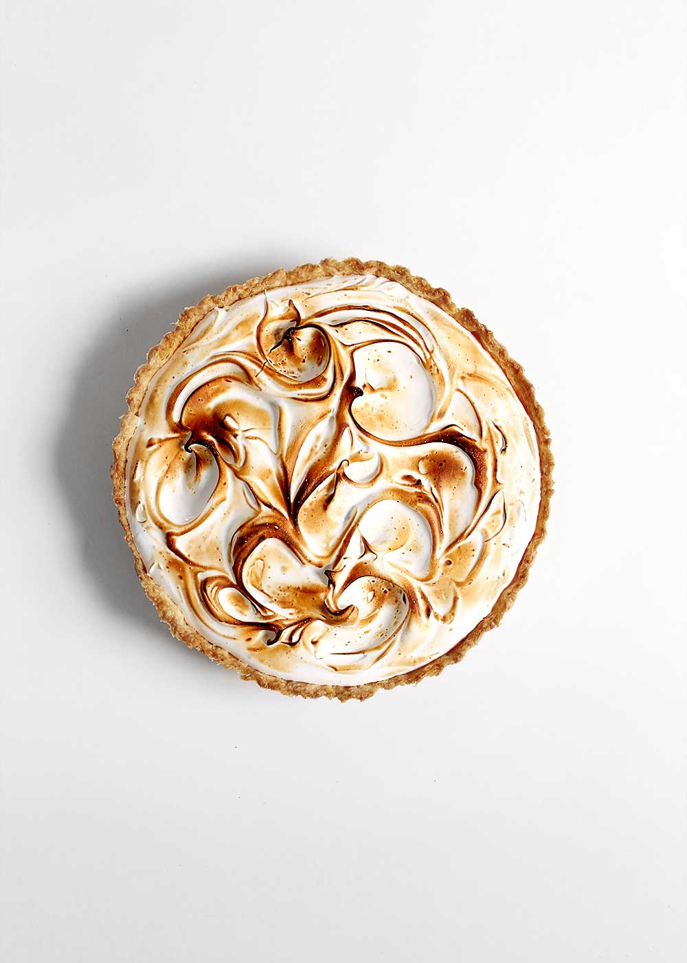 Lemon Meringue Pie made with an easy 7 minute meringue by The Fauxmartha