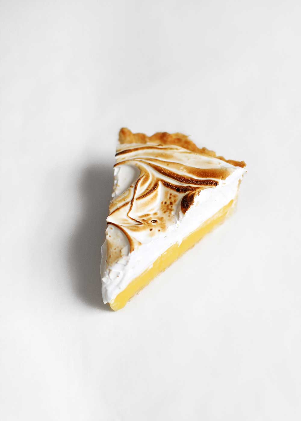 Lemon Meringue Pie made with an easy 7 minute meringue by The Fauxmartha