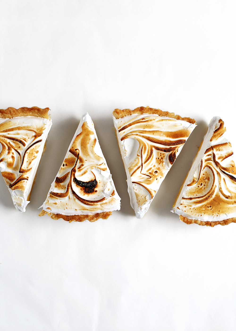 Lemon Meringue Pie made with an easy 7 minute meringue by The Fauxmartha