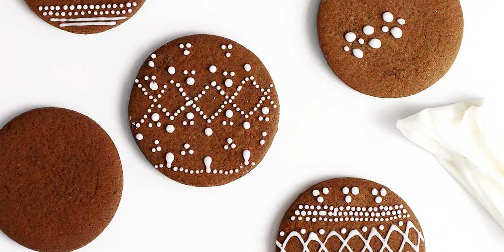 Nordic Gingerbread Cookies by The Fauxmartha